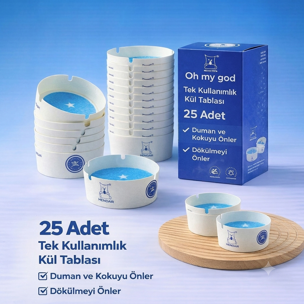 Jel Kül Tablası Kokusuz